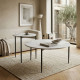 Set mit 2 Ever-Glastischen |Modernes und funktionales Design