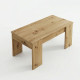 Mesa de centro elevatória Petra carvalho Artisan | fanmuebles