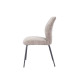 Silla Comedor Nolan Piedra Patas Negras - fanmuebles