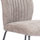Silla Comedor Nolan Piedra Patas Negras - fanmuebles