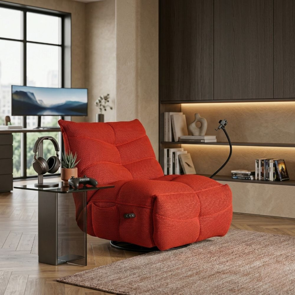 Sillón Relax Dimian Rojo: Innovación y Confort en tu Hogar