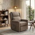 Sillón levantapersonas Kamba Power Lift tapizado Marrón 76 x 108 x 88 cm