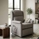 Sillón levantapersonas Kamba Power Lift tapizado Gris 76 x 108 x 88 cm