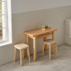Mesa de Cocina Libro Flora Haya Natural
