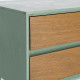 MESITA VERDE DM DORMITORIO 50 X 35 X 50 CM