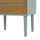 Mesita Verde - Natural 50 x 50 x 35 cm