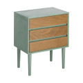 Mesita Verde - Natural 50 x 62.5 x 35 cm