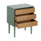 Mesita Verde - Natural 50 x 62.5 x 35 cm