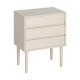 Mesita Crema 50 x 62.5 x 35 cm