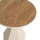 Mesita Crema 45 x 56 x 45 cm