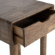 MESITA MARRÓN MADERA 40 X 40 X 55 CM