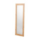 ESPEJO TEXTURA MARRÓN MADERA DECORACIÓN 53 X 2 X 155 CM