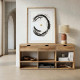 Mueble Tv Natural 140 x 55 x 30 cm