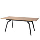 Mesa Extensible Natural 160 x 76 x 90 cm