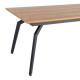 Mesa Extensible Natural 160 x 76 x 90 cm