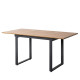 Mesa Extensible Natural 120 x 76 x 80 cm