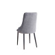 Silla Briana: Diseño y Comodidad en Gris y Negro