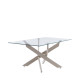 Mesa de centro patas entrelazadas Erika 110 x 45 x 55 cm