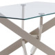 Table centrale intertwined legs Erika 110 x 45 x 55 cm