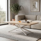 MESA CENTRO EMMET CREMA