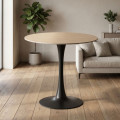 Mesa Travertino - Negro 80 x 75 x 80 cm