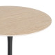 Mesa Travertino - Negro 80 x 75 x 80 cm