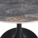 Mesa Gris - Negro 80 x 75 x 80 cm