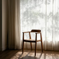 SILLA NATURAL MADERA 58,50 X 59 X 76 CM