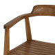 Teakholz-Stuhl Natur Nordischer Stil - fanmuebles