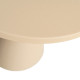 Mesita Taupe 60.5 x 49.5 x 60.5 cm