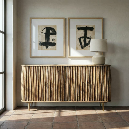 APARADOR MADERA DE MANGO SALÓN 148 X 39 X 78 CM