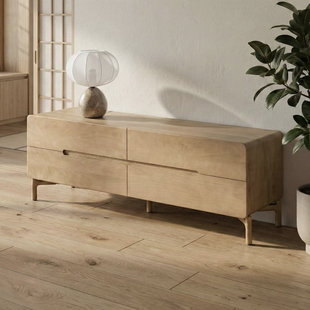 Mueble Tv Natural 160 x 46 x 45 cm