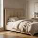Cabecero Beige 165 x 125 x 8 cm