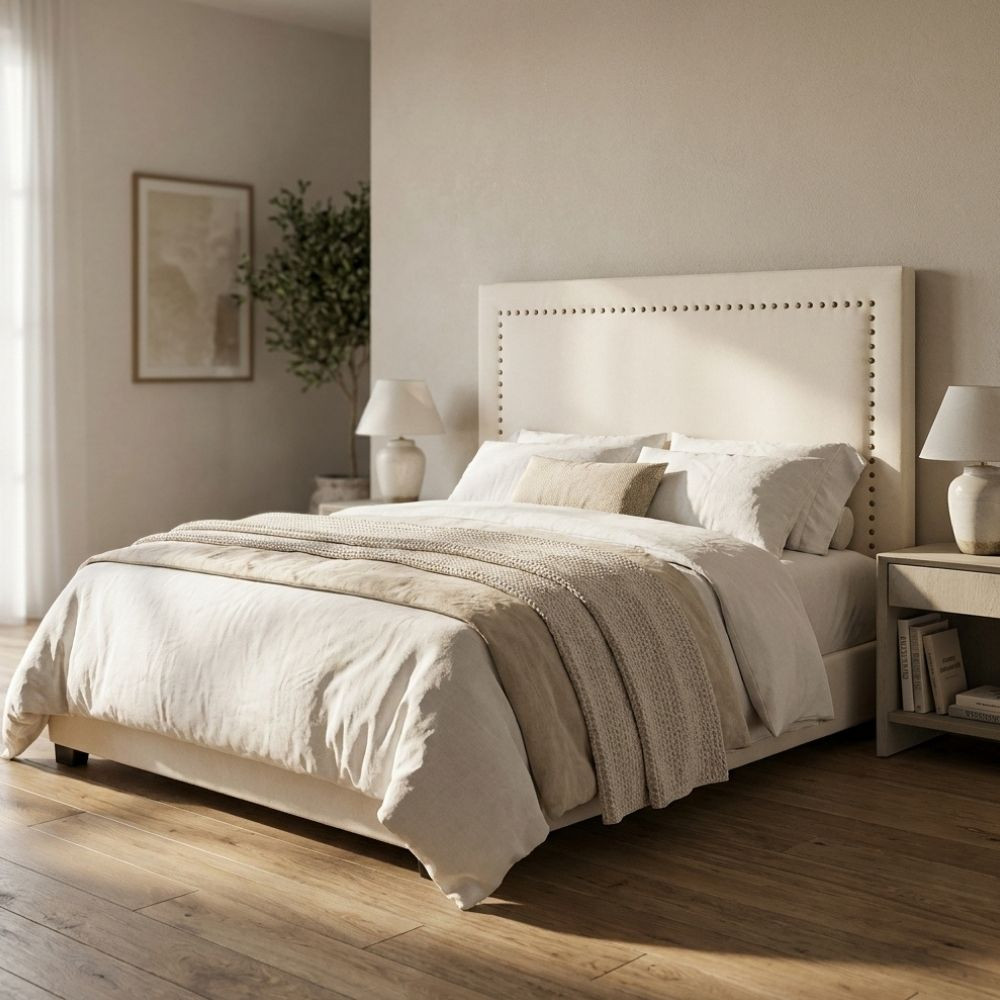 Cabecero Crema 165 x 130 x 7 cm