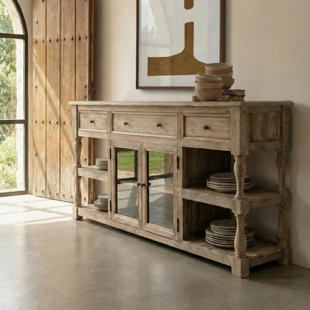 Aparador Natural 180 x 88 x 45 cm