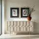 Aparador Crema 152 x 83.5 x 41 cm