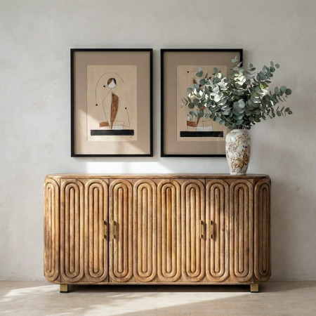 APARADOR MADERA DE MANGO SALÓN 152 X 40 X 78 CM