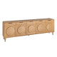 APARADOR NATURAL MADERA DE ROBLE SALÓN 240 X 40 X 77 CM