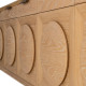 APARADOR NATURAL MADERA DE ROBLE SALÓN 240 X 40 X 77 CM