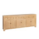 Aparador Natural 240 x 94 x 44 cm