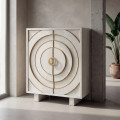 Armario "Cabinet" Crema 91.5 x 113 x 40 cm