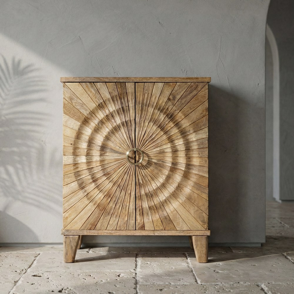 Armario "Cabinet" Natural 91.5 x 113 x 40 cm