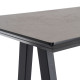Mesa Alta Crema - Negro 138 x 100 x 38 cm