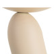 MESITA BEIGE ACERO 46 X 46 X 51 CM
