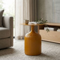 Mesa Auxiliar Mostaza 38 x 48 x 38 cm