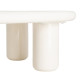 Mesa Centro Crema 118 x 37 x 68 cm