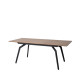 Mesa Extensible Marrón 160 x 76 x 90 cm