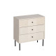 Mesita Crema 61 x 66 x 33 cm