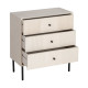 Mesita Crema 61 x 66 x 33 cm