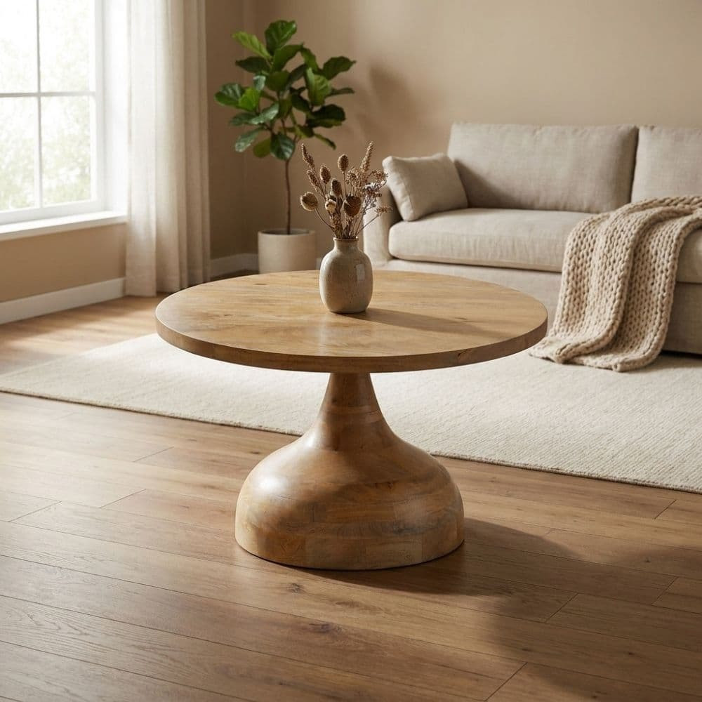 Mesita Natural 67 x 40 x 67 cm